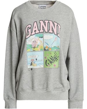 Ganni Sweatshirt - Grey