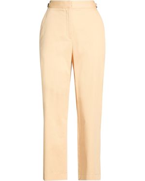 Agnona Trousers Cotton, Elastane - Natural