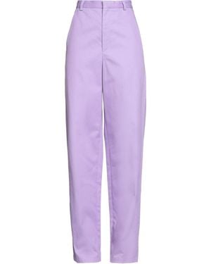 Indress Lilac Pants Cotton - Purple
