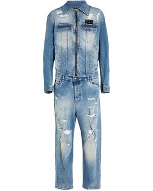 Dolce & Gabbana Jumpsuit Cotton, Elastane - Blue
