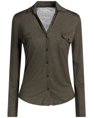 Majestic Filatures Shirt Lyocell, Virgin Wool - Green