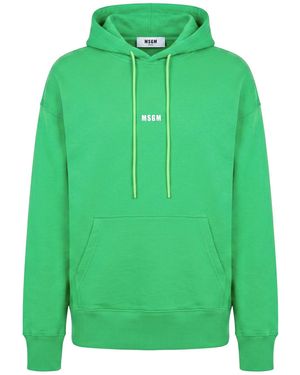 MSGM Sweatshirt Cotton - Green