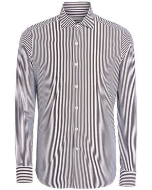 Ghirardelli Dark Shirt Polyamide, Elastane - Blue