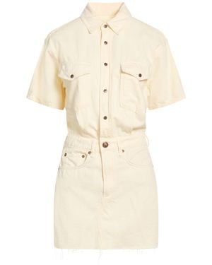 Rag & Bone Mini Dress Cotton, Recycled Lyocell - Natural