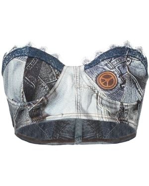 Moschino Top Viscose, Elastane - Blue