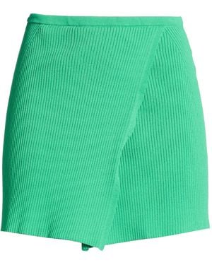 Roberto Collina Mini Skirt Viscose, Polyester - Green