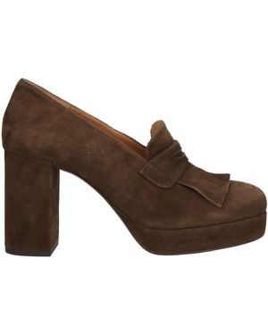 Audley Loafers Leather - Brown