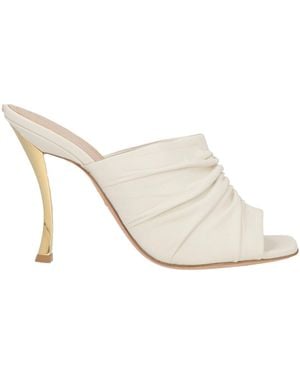 Dior Sandals Lambskin - White