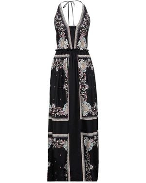 Twinset Maxi Dress Cotton - Black