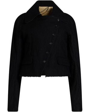 Masnada Jacket Virgin Wool, Cotton, Metal - Black