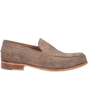 Exton Taupe Loafers Leather - Brown