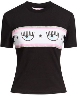 Chiara Ferragni T-Shirt Cotton - Black