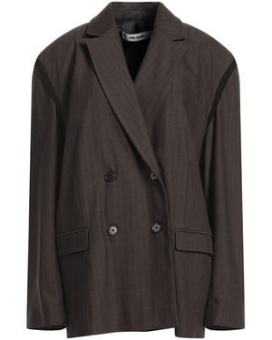 Oval Square Blazer - Schwarz