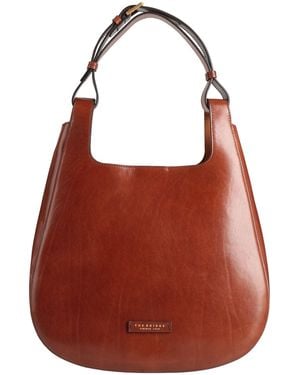 The Bridge Tan Handbag Cow Leather - Red