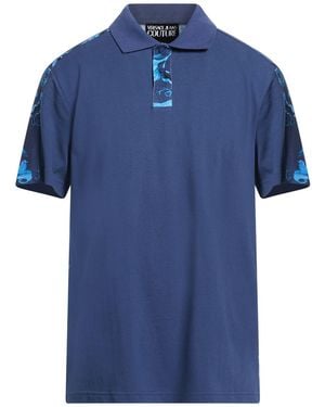 Versace Jeans Couture Polo Shirt Cotton - Blue
