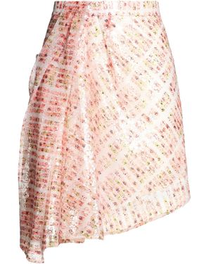 Atlein Blush Midi Skirt Polyester - Pink