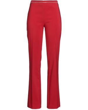 Kocca Trousers Polyester, Elastane - Red