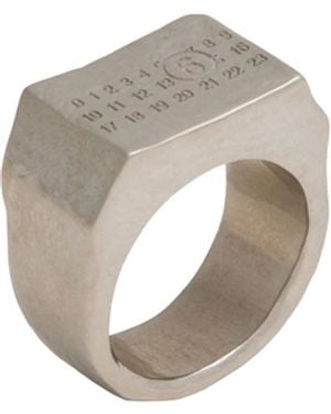 MM6 by Maison Martin Margiela Ring Brass - Metallic
