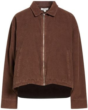 Crossley Jacket Cotton, Elastane - Brown
