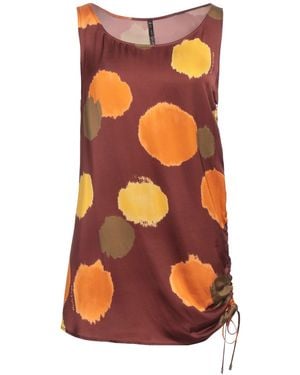 Manila Grace Mini Dress - Orange