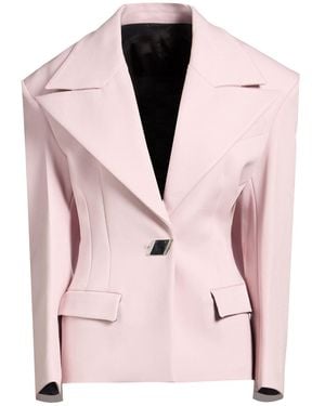 The Attico Blazer Polyamide, Virgin Wool - Pink
