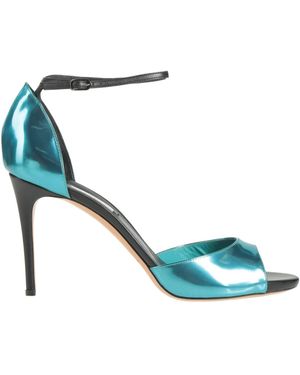 Casadei Azure Sandals Leather - Blue