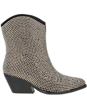 Tosca Blu Ankle Boots Textile Fibres - Brown