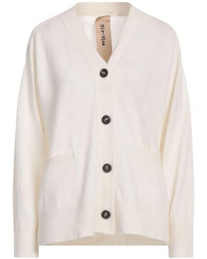 SIR - Vice Ivory Cardigan Wool, Cashmere, Polyamide, Elastane - White