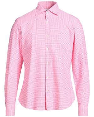 Giannetto Portofino Shirt Cotton - Pink
