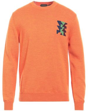 Zanone Jumper Virgin Wool - Orange