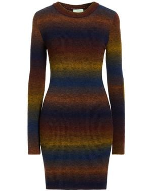 Aries Mini Dress Acrylic, Polyamide, Wool, Elastane, Synthetic Fibres - Black