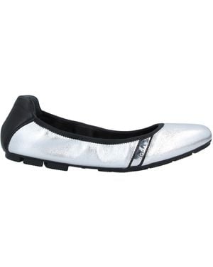 Hogan Ballet Flats - White