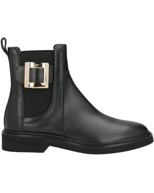 Roger Vivier Ankle Boots Leather - Black
