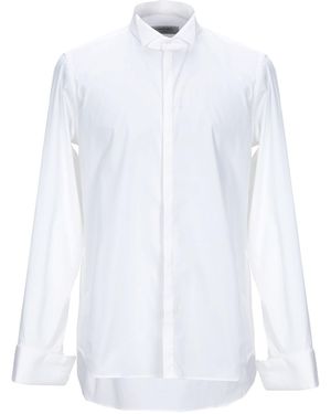 Manuel Ritz Shirt Cotton, Elastane - White