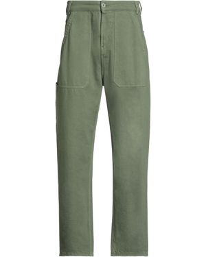 UNIFORM Military Pants Cotton, Recycled Cotton - Green