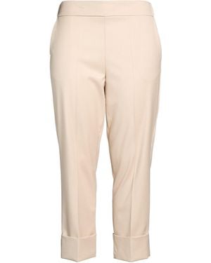GIULIA MATILDA Pants Polyester, Viscose, Elastane - Natural