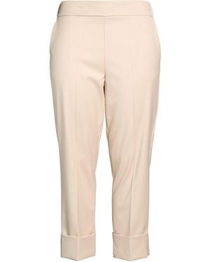GIULIA MATILDA Pants Polyester, Viscose, Elastane - Natural
