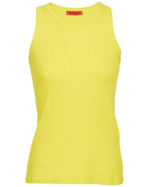 MAX&Co. Fragola Lime Tank Top Cotton - Yellow