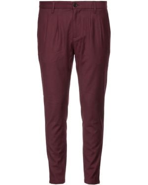 Imperial Burgundy Pants Polyester, Viscose, Elastane - Purple
