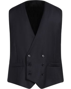 Lardini Tailored Vest Wool, Cupro - Blue