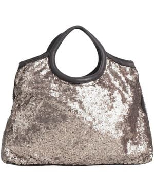 Caterina Lucchi Handbag Cotton, Polyester, Acrylic, Wool - Grey