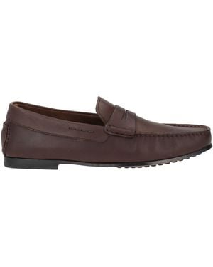 TF SPORT Chocolate Loafers Leather - Brown