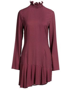 Mar De Margaritas Mini Dress Viscose - Purple