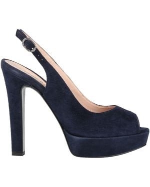 Lorenzo Mari Sandals Leather - Blue