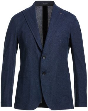 Tagliatore Blazer Cotton - Blue