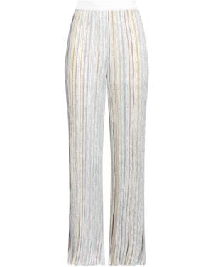 Missoni Ivory Pants Viscose, Polyamide, Polyester, Cupro - White