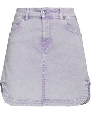 Replay Denim Skirt Cotton, Elastane - Purple