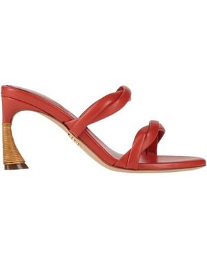 Rodo Sandalias - Rojo