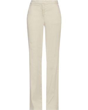 Jacob Cohen Trousers Linen, Lyocell, Elastane - White