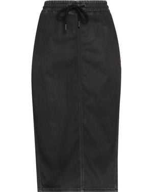 DIESEL Denim Skirt Cotton, Elastane - Black